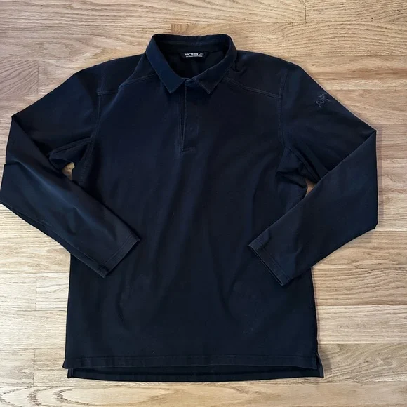 Arc'teryx Shirts Mens Arcteryx Long Sleeve Polo Poshmark - Main Image